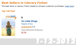 On Little Wings by Regina Sirois - #9 Best Seller in Literary Fiction