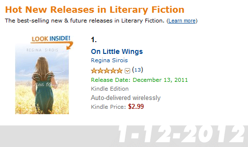 On Little Wings by Regina Sirois - #1 Hot New Release in Literary Fiction